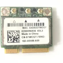 Atheros AR9380 AR5BHB112 половинного размера Minipci-express мини-карта 450 Мбит/с сетевая карта мини-Карта 802.11n беспроводная карта