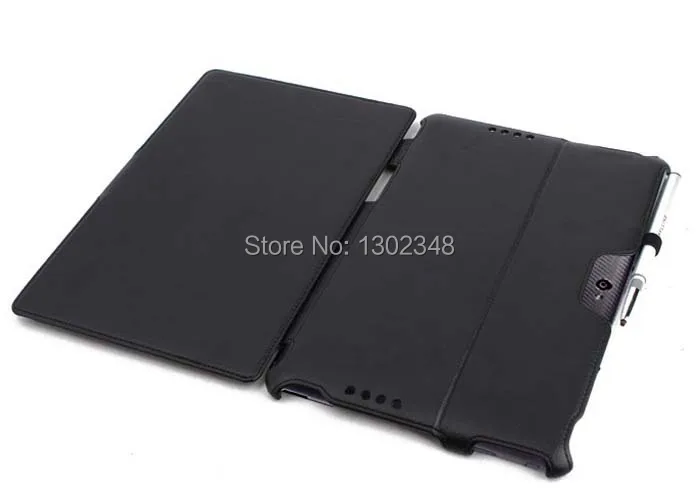 

Ultra Slim Multiple-angle Heat Setting Folio Stand Leather Skin Shell Cover Case For ASUS VivoTab Win 8 RT TF600 TF600T 10.1"