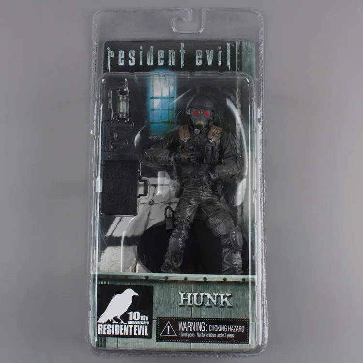 

NECA Hunk 10th anniversary Resident Evil ARCHIVES SERIES 2 Action Figure 7"18cm