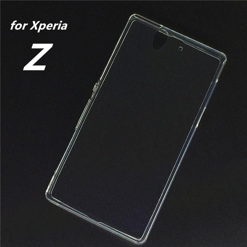 Ультратонкий прозрачный силиконовый чехол для телефона мягкая задняя крышка TPU чехол для телефона для sony Xperia Z L36h L36i C6602 C6603