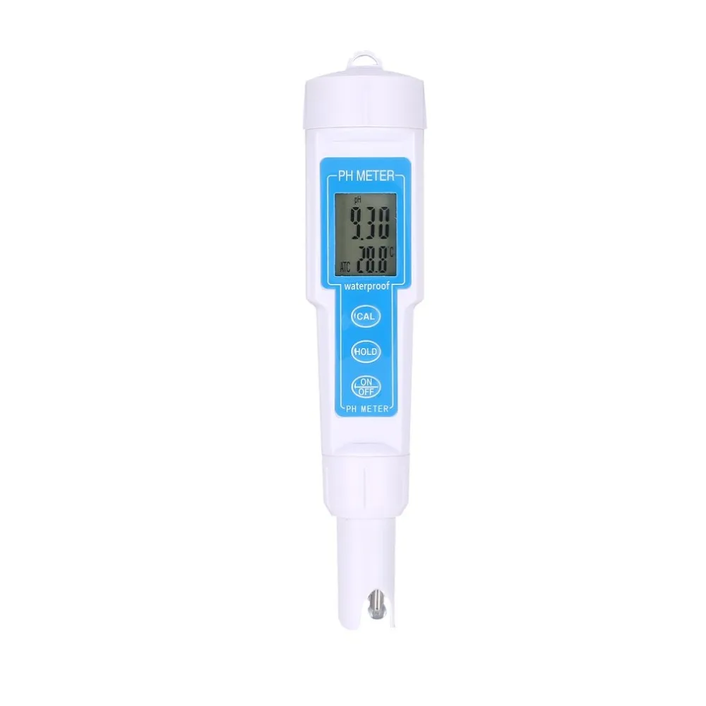 Переносной ЖК-цифровой рН-метр 0-14PH ручка напряжение температура тестер для Аквариума Бассейн контроль качества воды Гидропоника