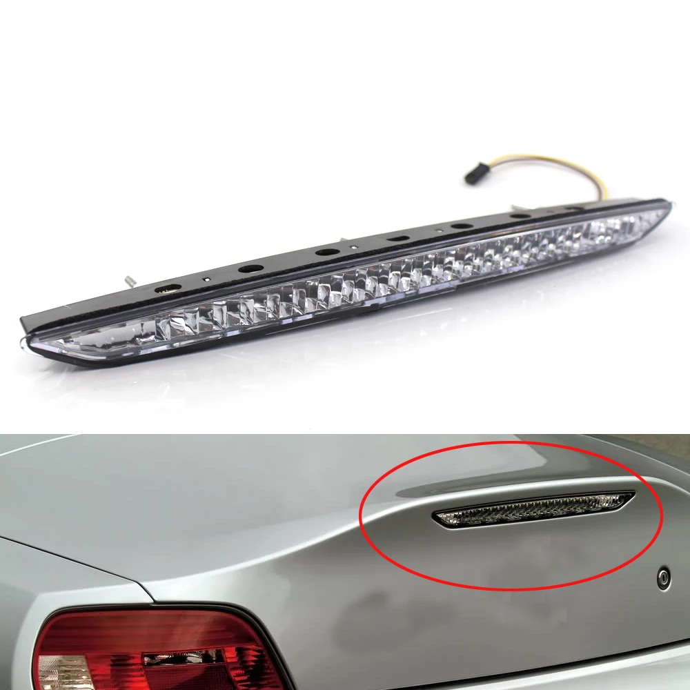 Для 03-08 BMW E85 Z4 прозрачный третий тормозной Стоп-светильник белый цвет полная лампа