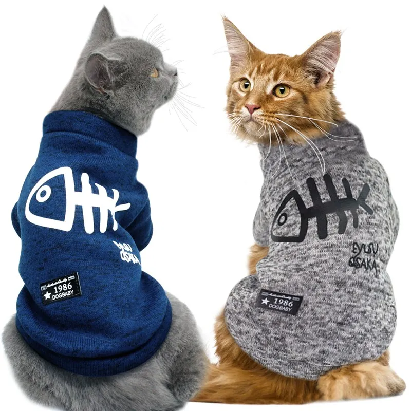 Милая Одежда для кошек, зимняя одежда для собак, худи для маленьких средних собак, кошек, Котенок, наряды, куртки для кошек, куртки, костюмы