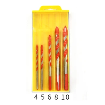 

Multifunctional Alloy Twist Drill Bit Set Saw Se Drill Wood working for Glass Ceramic Plastic Wall Tile