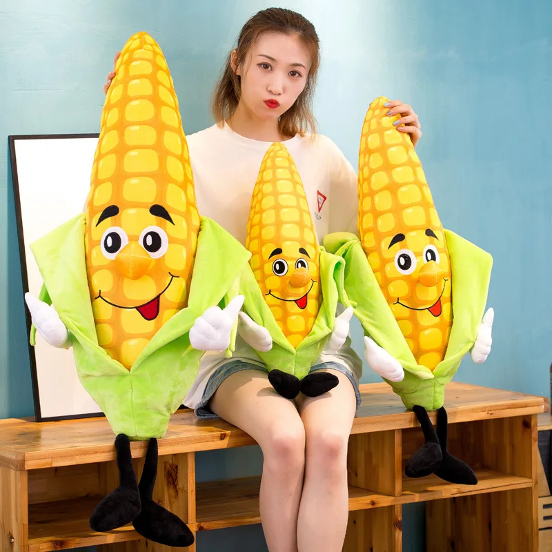 1 шт. 40 см 100 имитация мультфильма Kawaii Кукуруза плюшевые игрушки креативные милые
