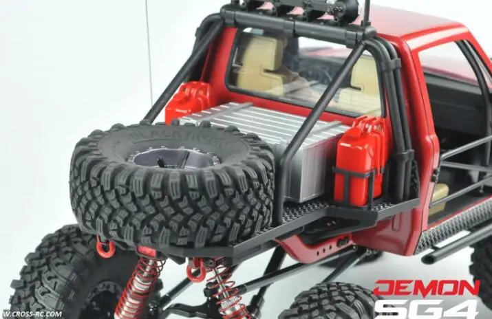 Имитация запасного резервуара для воды/масла CROSS 4X4 Crawler SR4 SG4Truck hraxxas TRX4 RCW4D TF2 Hliux JEEP
