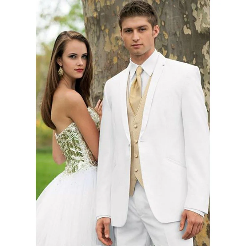 Mehek Privlacna Cena Mehek Weisser Anzug Herren Hochzeit Candidobaldacchino Com