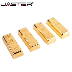 JASTER Металлическая Имитация золотых стержней модель USB флеш-накопитель карта Золотой памяти 4 ГБ/8 ГБ/16 ГБ/32 ГБ U флэш-накопитель
