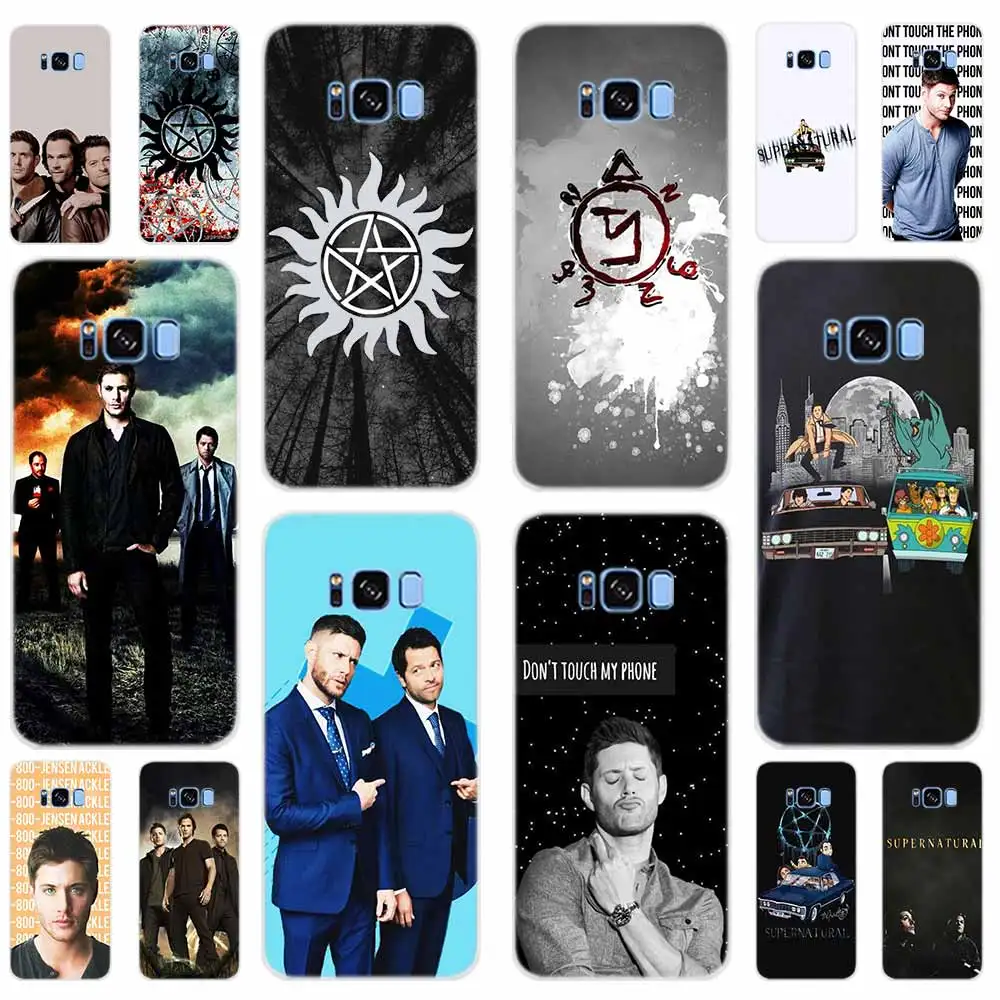 

Supernatural Jensen Ackles Soft TPU Cover For Samsung Galaxy S6 S7 Edge S8 S9 Plus S10 Plus E Note 8 9 S5 Case 5G