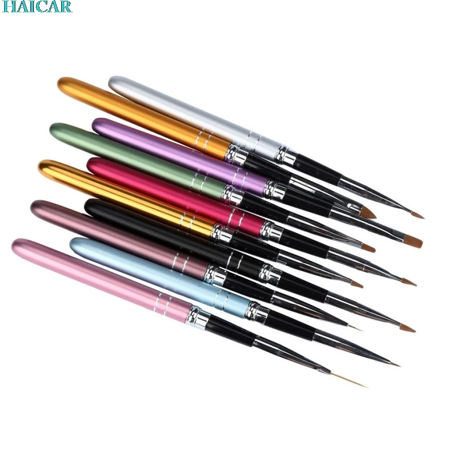 wholesale Nail Brushes 10PCS Nail Art Pen Brush Cuticle UV Gel Salon