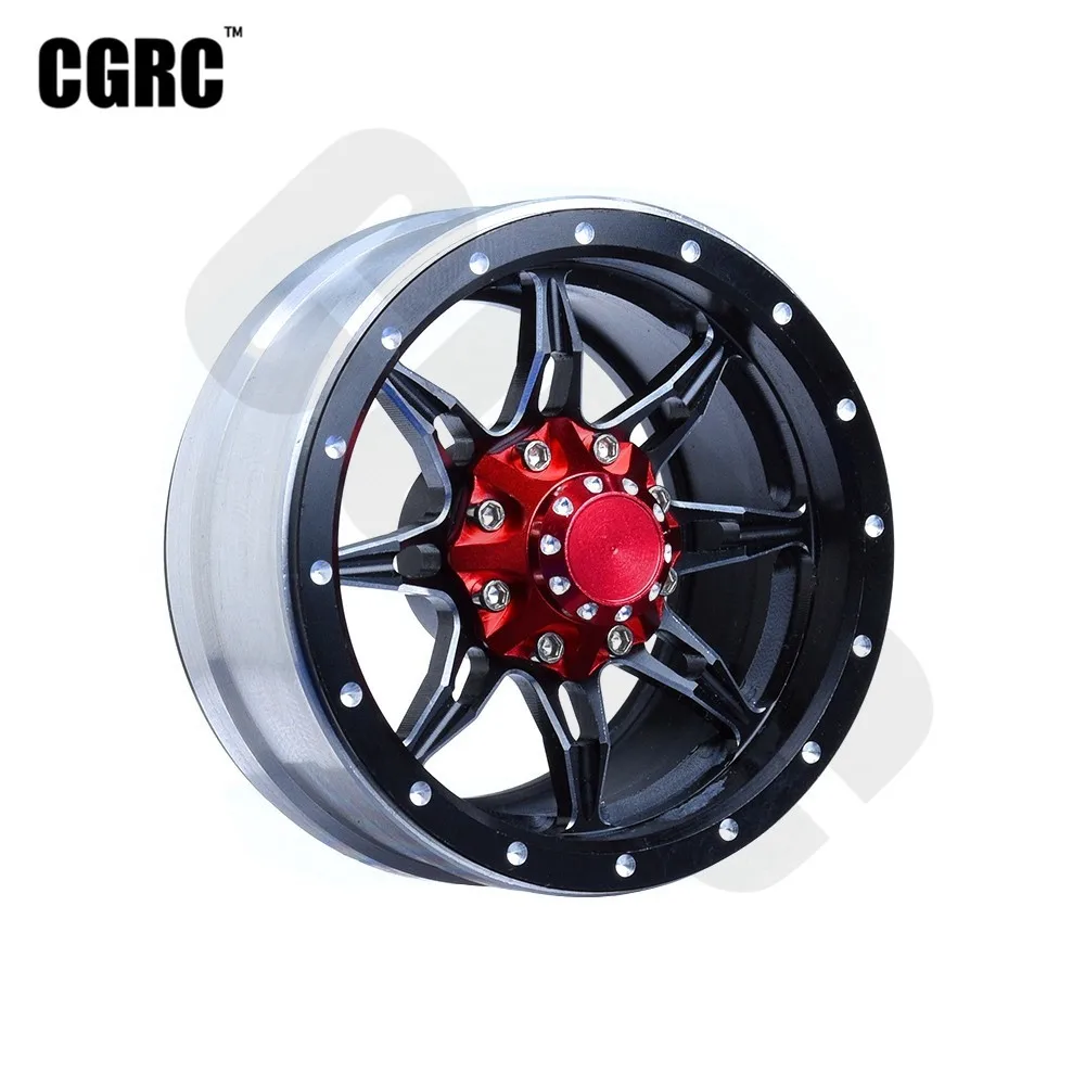

4pcs CNC Metal Alloy 1.9inch Wheel Hub Rim Beadlock For 1/10 RC Crawler Car TRX4 RC4WD D90 D110 Axial Scx10 90046 Jimny