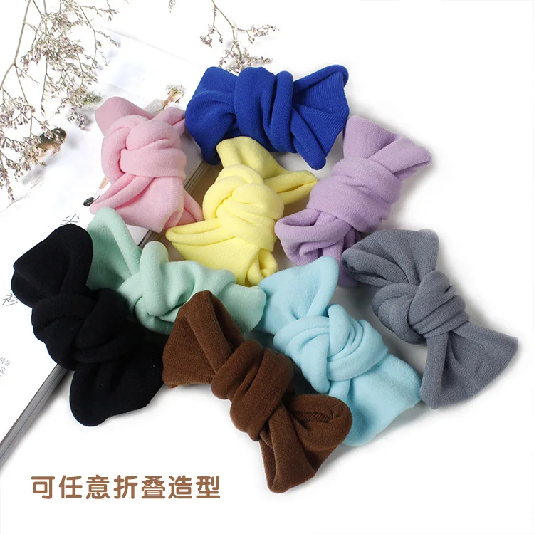 1PC Hair Rope For Girls Color Macaron Hair Ring High Elastic Seamless Super Thick Hair Band Hair Rope Hairline G0409