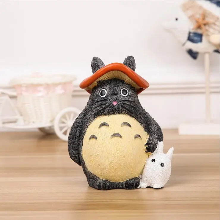Полимерные поделки украшения Totoro сберегающая коробка копилка подарок для