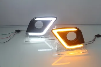 

Carbo DRL For Toyota Vigo 2015-2016 year LED DRL Daytime Running Lights Daylight with singal for Revo