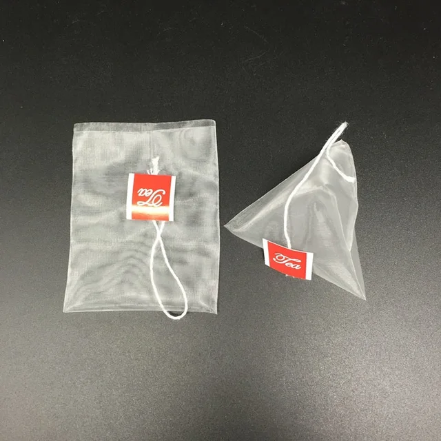5000pcs 5 8 7cm Pyramid Tea Bags Filters Nylon Bag Single String 5000pcs 5 8 7cm Pyramid Tea Bags Filters Nylon Bag Single String With Label Transpa