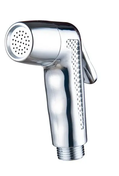 

Toilet Chromed ABS Bidet Shower Nozzle Portable Handheld Shattaf Sprayer Head Pet Cleaning Diaper Rinse Jet Wash Gun