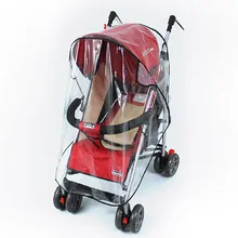 Универсальные коляски, прогулочные коляски детская коляска водонепроницаемый пылезащитный дождевик ветровое стекло для коляски Аксессуары для коляски