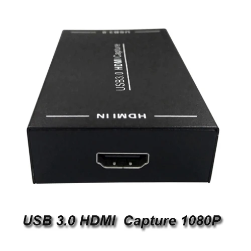 HDMI видеосъемка HDMI USB3.0 поддержка захвата HDMI 1080P 4K@ 30Hz HD видеомагнитофон для Windows Linux OBS потоковая передача - Цвет: GT-001  1080P