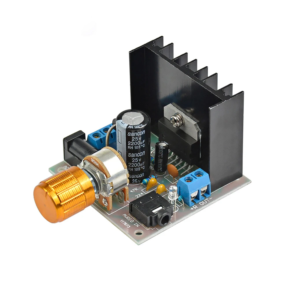 

AIYIMA 15W+15W 12V TDA7297 Audio Amplifier Board Amplificador Class AB Stereo Dual Channel Amplifier Board