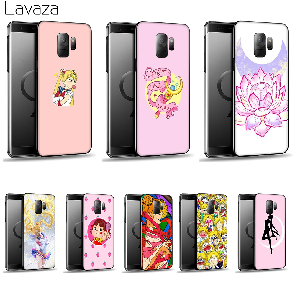 

Lavaza Anime Sailor moon Soft Case for Galaxy S6 S7 Edge S8 S9 S10 Plus S10e Note 8 9 A3 A5 2017 J6 A6 Plus A8 A9 2018