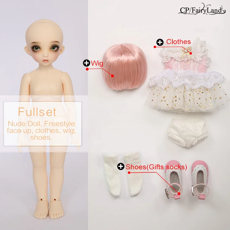 Fairyland Littlefee 1/6 BJD SD куклы модель для девочек и мальчиков глаза высокое качество