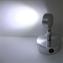 3 года гарантии 1 Вт/3 Вт подзарядка светодиодная точечная лампа, бесмощный беспроводной дисплей точечная лампа, модель переключателя 360 градусов свадебный свет