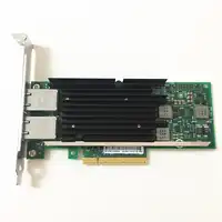 China OEM Unit PCI E X8 dual ports RJ45 Ethernet Network Adapter for Intel X540-T2 10Gbps Server Network card New