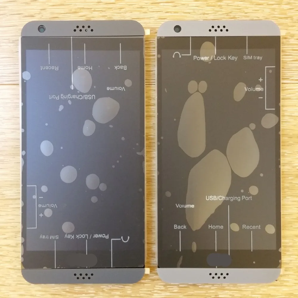 Black 100 New Full LCD DIsplay Touch Screen Digitizer Frame Cover Assembly For HTC Desire 530