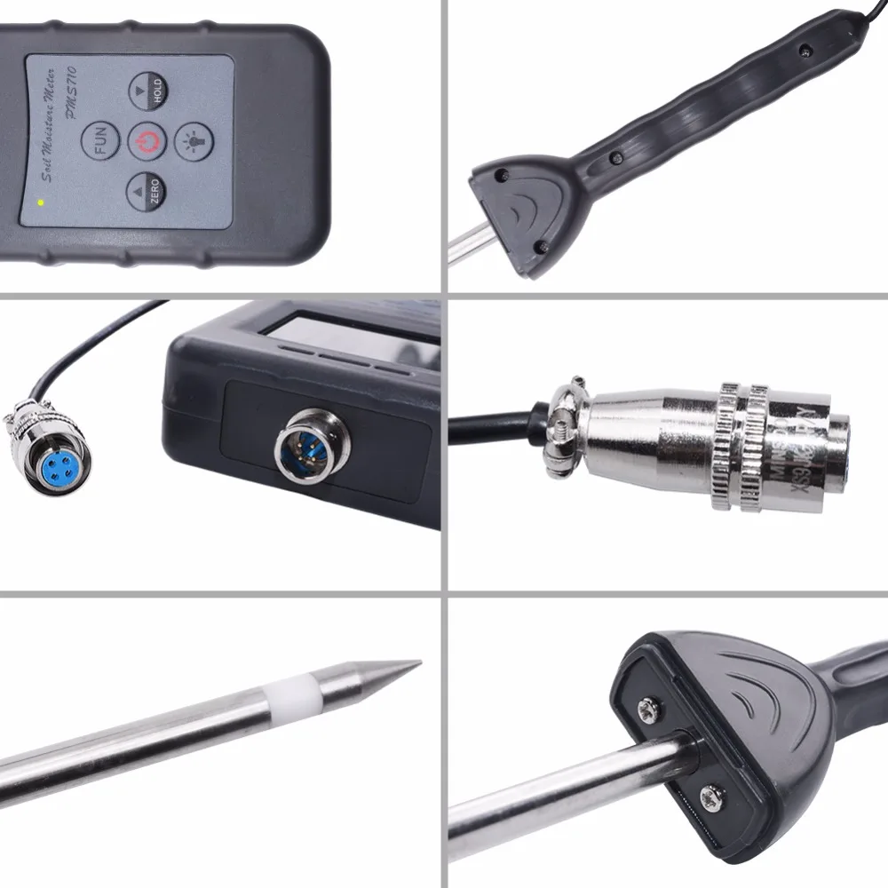 Digital Soil Moisture Meter Test River Sand Soil Cement Land Plater Sensor Tool Yieryi PMS710 soil moisture sensor soil tester soil moisture meter