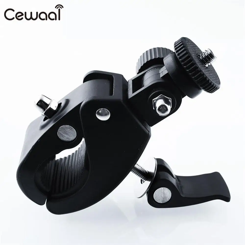 Cewaal мотоцикл руль Cam Штатив Адаптер камера видео DSLR 1/4 Винт зажим Кронштейн