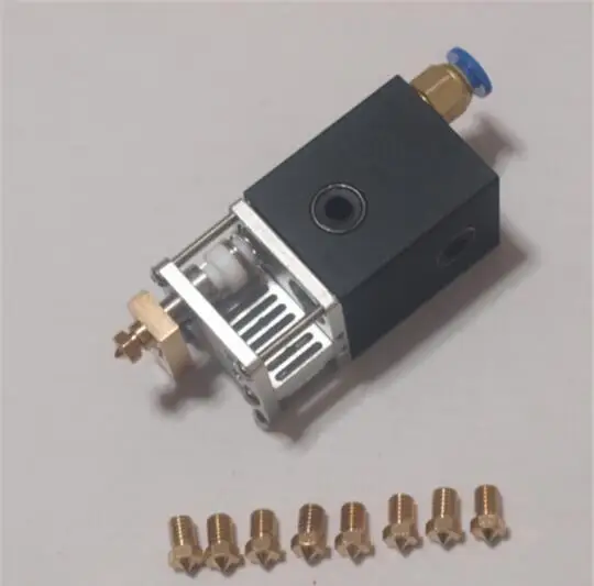 

Ultimaker 2+ UM2 3D printer all metal aluminum alloy printing hotend 1.75mm and 3mm changable Olsson block nozzle kit