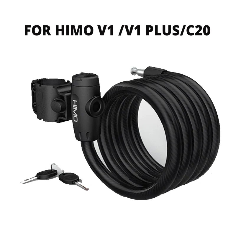 

Original xiaomi HIMO L150 Portable Folding Cable Lock Electric Bicycle Lockstitch for HIMO V1/HIMO V1 Plus/HIMO C20 accessories