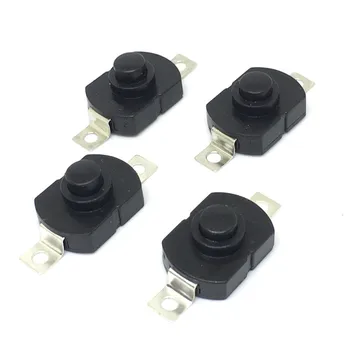 

1000pcs push button Switch 1712KD 30V 1A flashlight switch LOCK 17*12*9.5mm Table lamp switch flashlight button switch ON-OFF