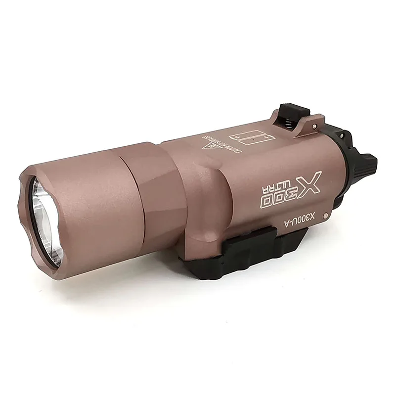Lanterna para 20mm para Picatinny Hanggun Sotac-gear Tático Pistola Lanterna Led Caça 20 Milímetros Trilhos X300u 5 Cheap Luzes de armas