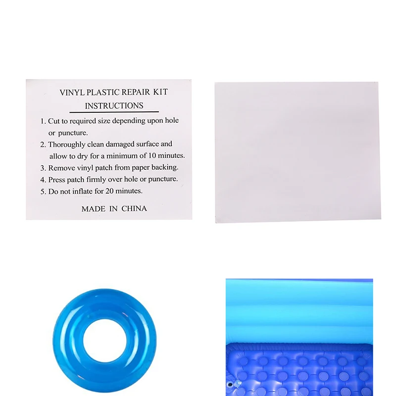 

5Pcs PVC Puncture Repair Adhesive Patch For Inflatable Toy Float Air Bed Dinghies Circular Patches Swimming Pools
