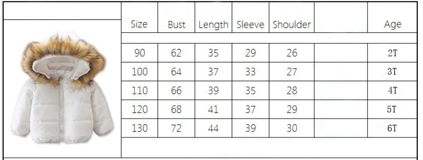 Babzapleume/Детские зимние комбинезоны, белые толстые теплые зимние куртки с меховым воротником для девочек, пальто для малышей, детская верхняя одежда, детская одежда, BC1369