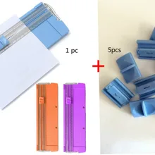 1 Набор прецизионных Бумажных Карт Формата А4, художественный триммер, резак для фото, режущий коврик+ 5 запасных ножей для резки бумаги, триммер, запасные части