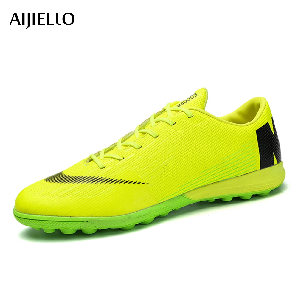 Zapatos de fútbol sala de fútbol adultos Magista fútbol TF zapatos niños botas de fútbol tobillo 2018 - AliExpress