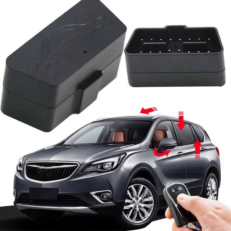 VEHEMO Car Window Closer Open OBD Automotic Remote Control Alarm Protector Car Accessories For VW Golf7 Touran Touareg Octavia