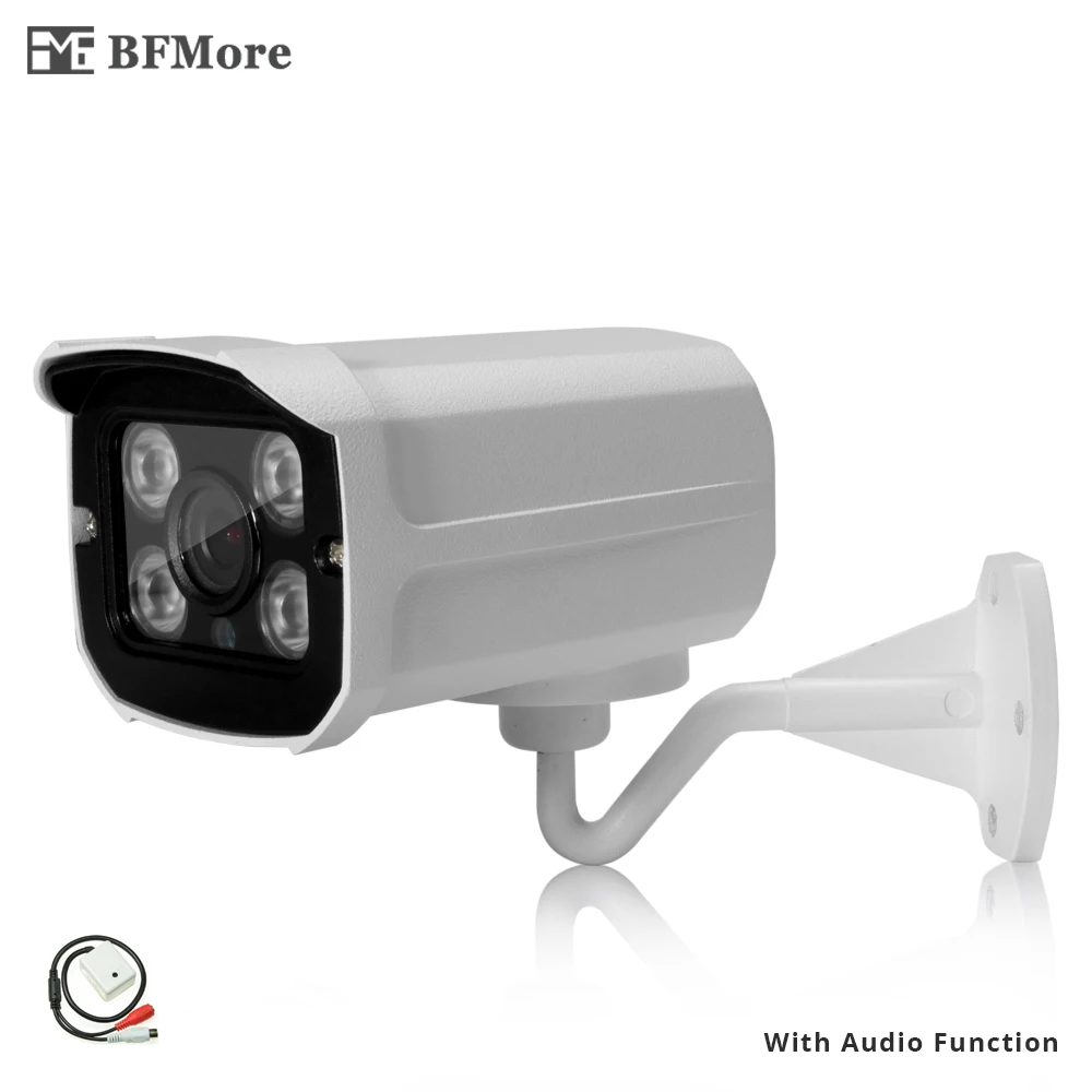 

BFMore H.265 Audio 5.0MP 4.0MP IP Camera Sony Full-HD CCTV Cam Remote IR Night Vision Waterproof Outdoor Security P2P Camhi