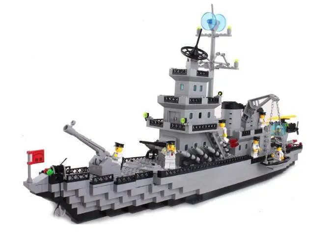 lego ship battle