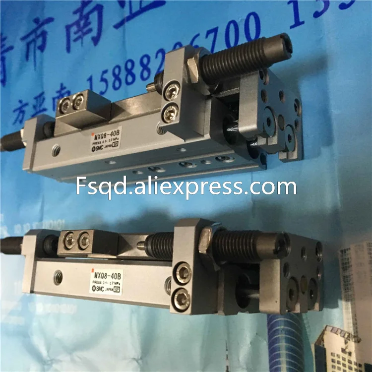 MXQ8 10B 20B 30B 40B SMC Воздушный скользящий стол цилиндр пневматический компонент серия
