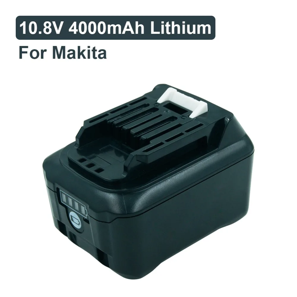 10,8 В 4000 мАч литиевые аккумуляторные батареи для Makita CXT BL1040 BL1015 BL1020B DF031D TD110D Аккумуляторные дрели