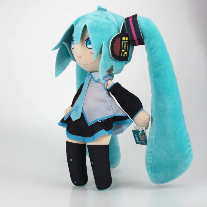 Anime Hatsune Miku Plush Toys Dolls Vocaloid Hatsune Miku Stuffed Doll Pillow Cosplay Toy Gift 33cm  (6)