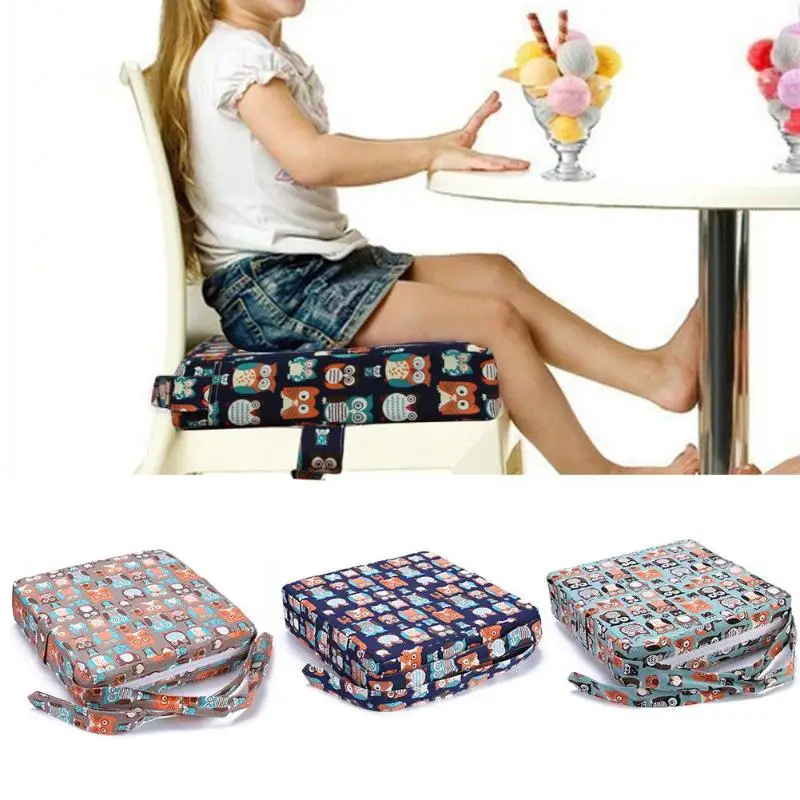 Современная Съемная мягкая льняная Подушка, детский увеличенный толстый столик-мат, подушка для стула, регулируемая съемная детская