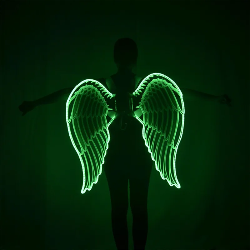 Цветсветильник Светодиодные Крылья KS62 RGB плащ бабочка Рив шоу светящийся задний