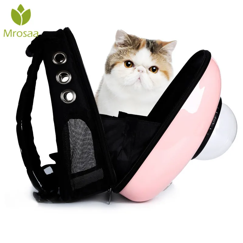 Mrosaa Space Capsule Cat Carrying Bag Pet Bubble Window Backpack Small Cat Dogs Puppy Carrier