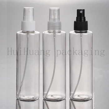 

30pcs 200ml transparent spray empty bottles for the perfumes,200cc PET clear bottle with sprayer pump ,Fine mist spray bottle