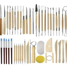 Новые наборы глиняных инструментов скульптура комбинированный комплект