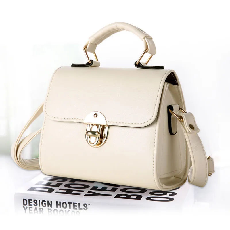 

Women's Shoulder Messenger Bag Handbag PU Material British Fashion Leisure College Wind High Quality Multi-functional Design